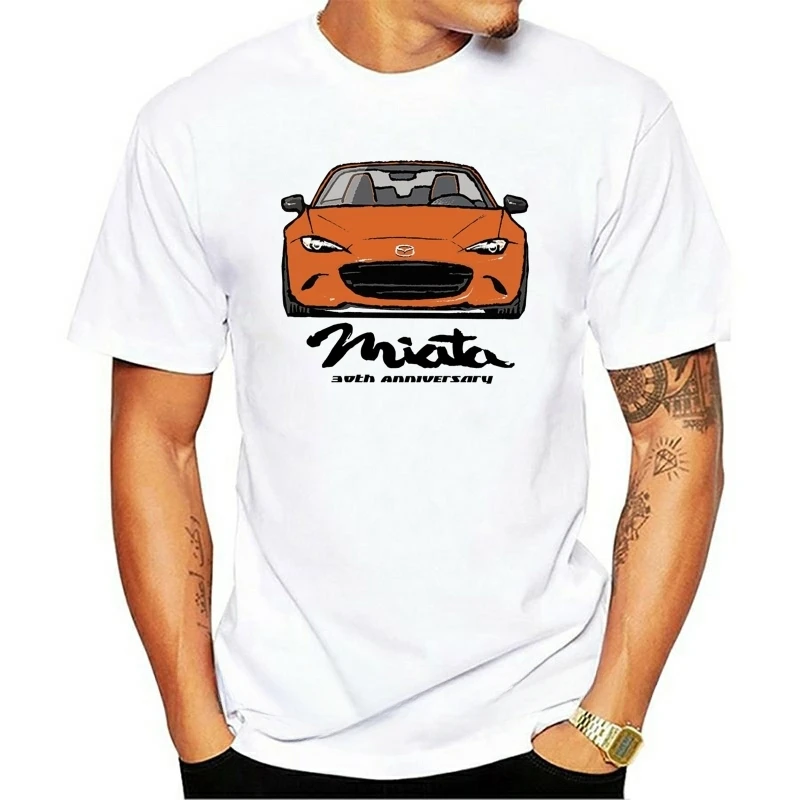 

Футболка Miata MX5 30-й юбилей, оранжевая футболка Miata, футболка miata nd jdm roadster, японские хлопковые футболки always