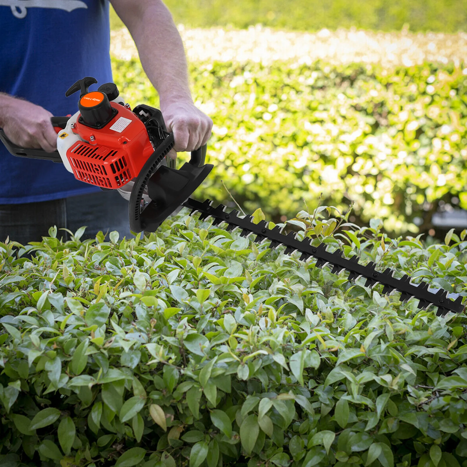 1Set 24 Inch Hedge Trimmer, Fuel-efficient Low Voice High-powered Hedge ...