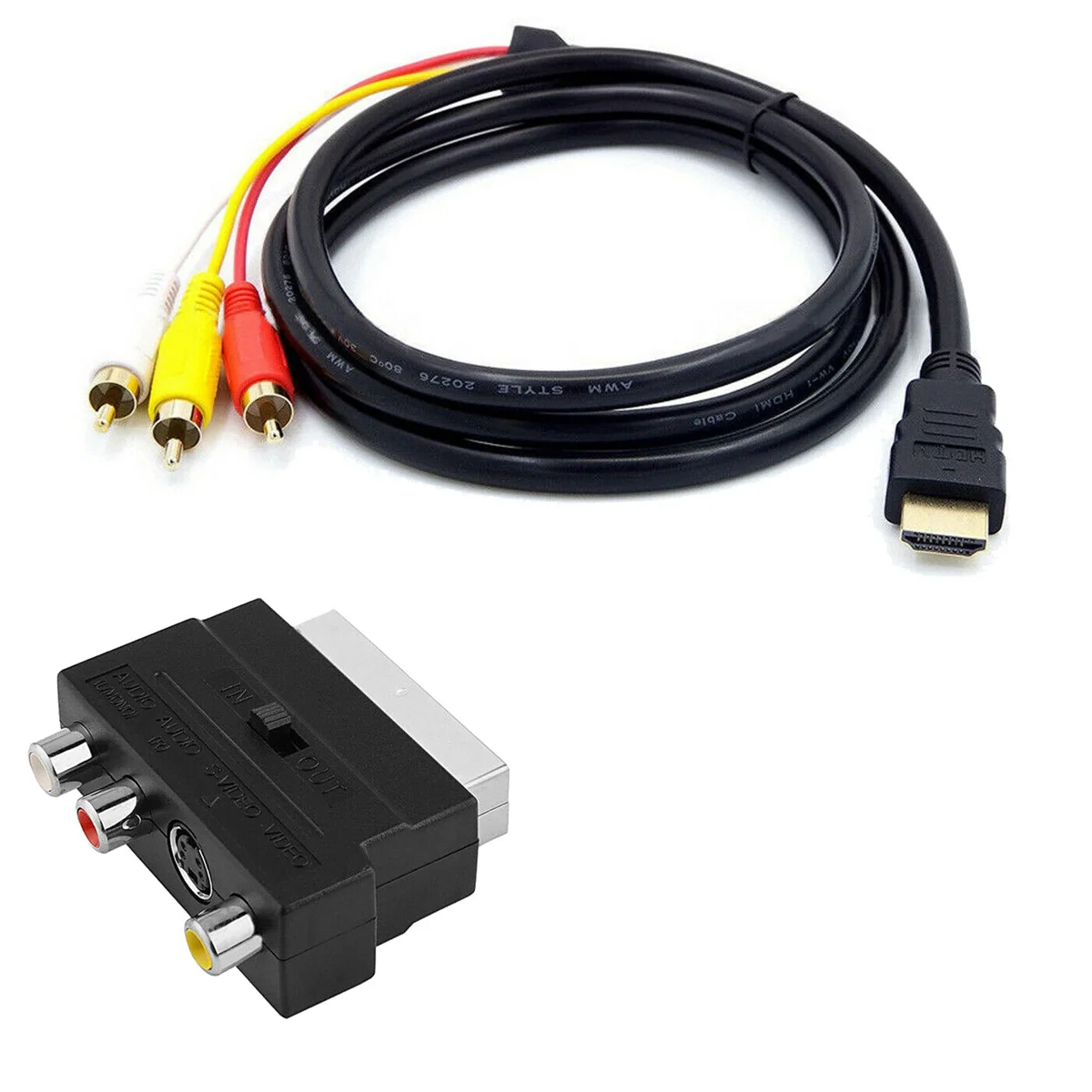 1080P HDMI ȣȯ  AV ̺(SCART-3 RCA  _N34R )