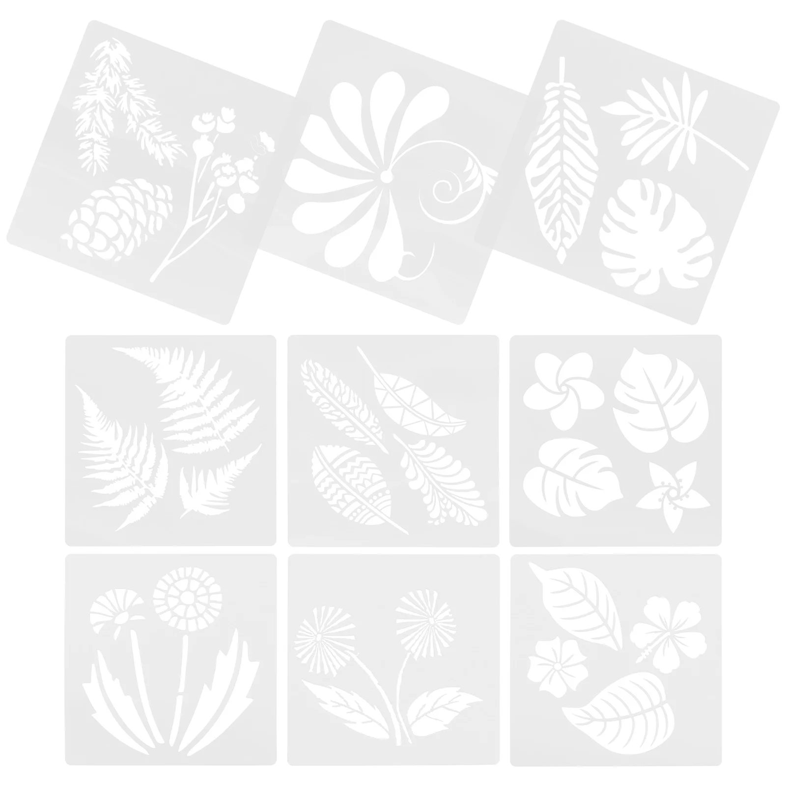 Рисунок 3 - Шаблон для рисования цветов и растений