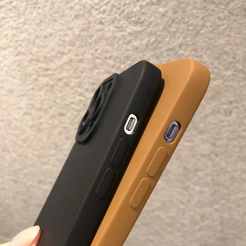 Sleek Soft Silicone Back Cover - Versatile Protective Phone Case