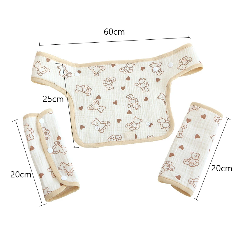 Baby Waist Stool Drool Bib Newborn Infants Teething Soft Cotton Pad Saliva Towel Multi-Function Baby Strap Dinner Dropshipping 5
