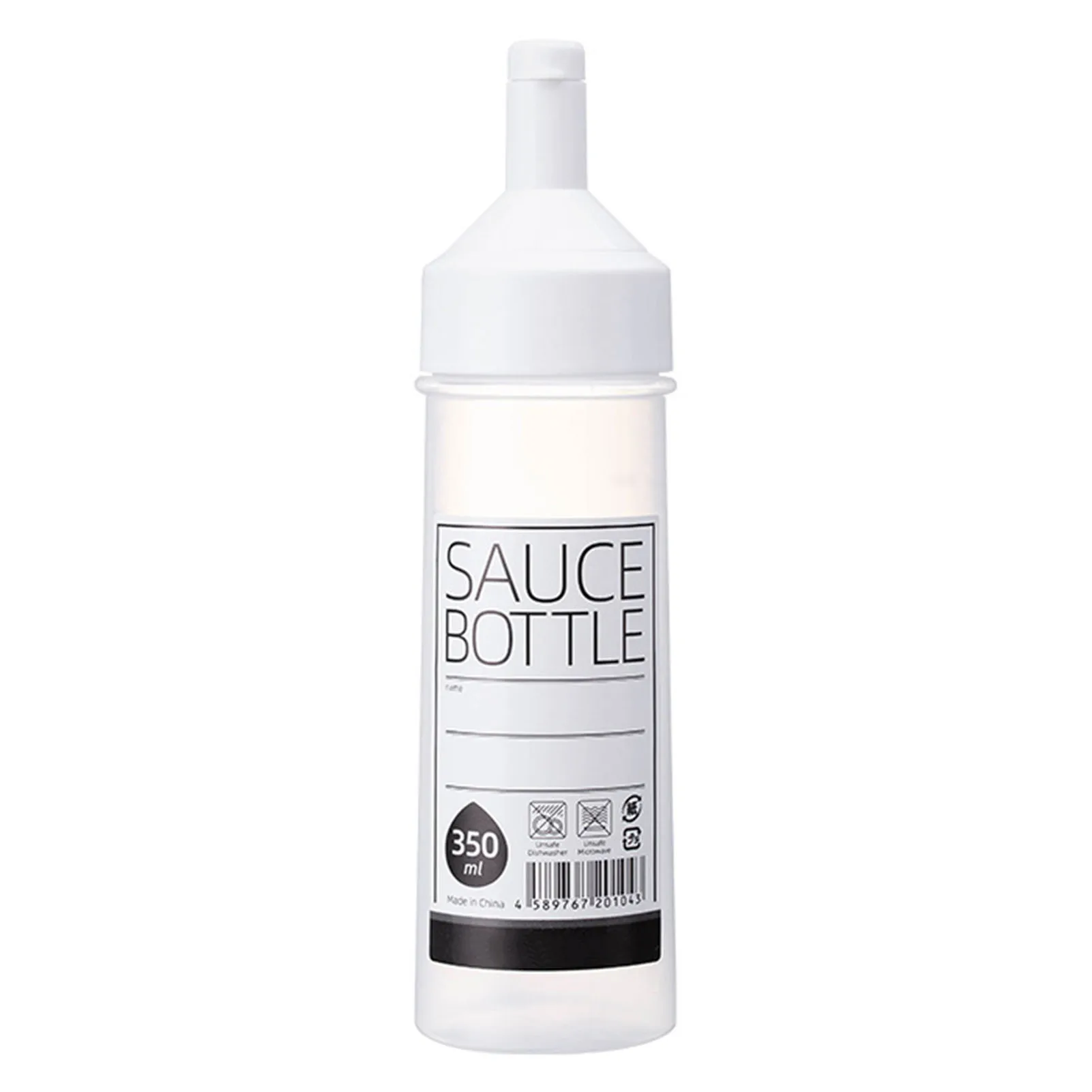 Sauce Bottle With Dustproof Caps PP Squeeze Bottle Olive Oil Ketchup Dispenser
