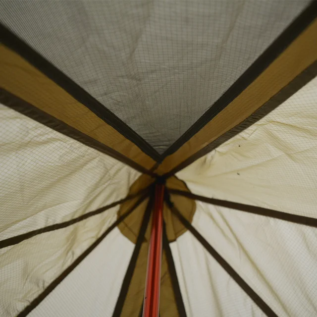 Ultra Könnyű Hordozható Kültéri Kemping Sátor 1-2 Személy Piramis Nyolcszögletű Utazási Túrázás Naphada Napellenzők - Image 5