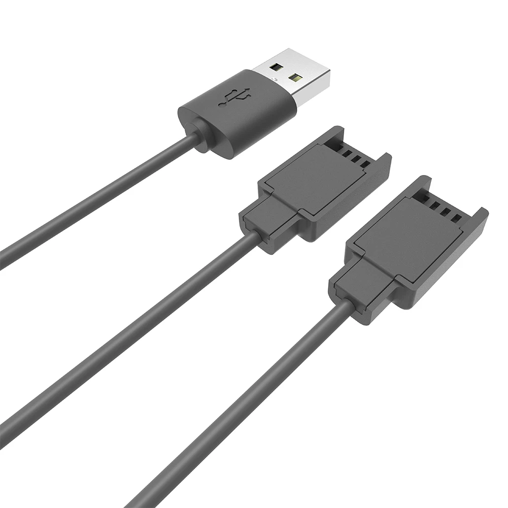USB Charger Cable for Joycon Controller 2 in 1 Travel Charging Cables 2.5M Charging Cord for Switch Controller Charger