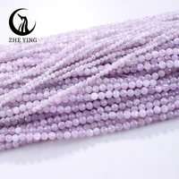 Perles de Kunzite naturelle facettées de 3 mm, pierres de lune violettes et kyanite, perles intercalaires en vrac pour la fabrication de bijoux, accessoires pour bracelets et colliers DIY 6