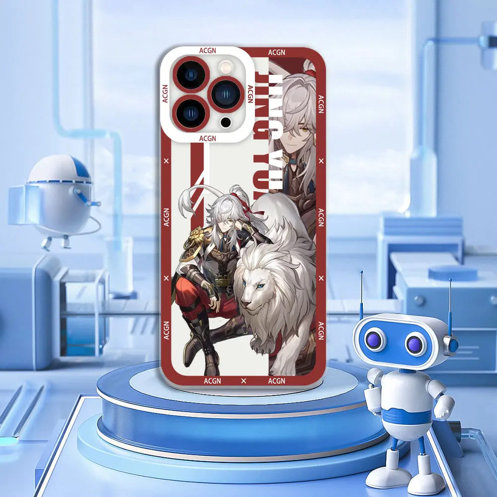 Elegant Honkai Star Rail Kafka Blade Clear Soft Phone Case Cover