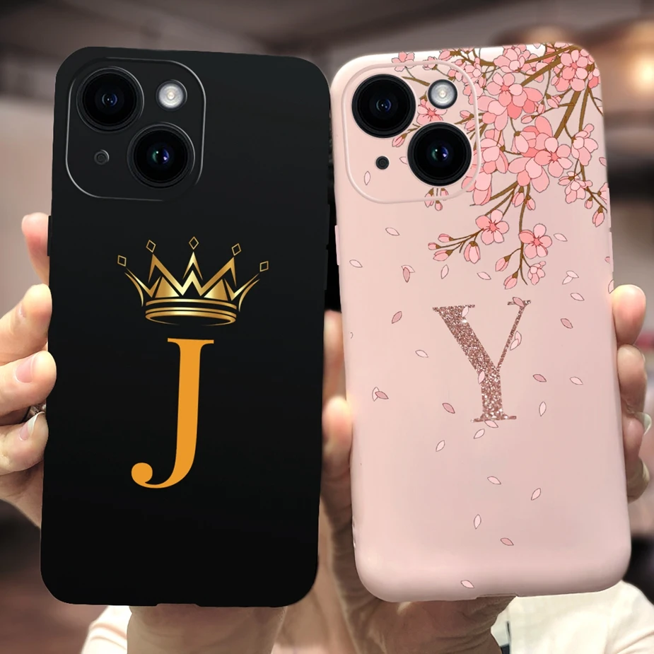 Per Apple Iphone 14 Case 2022 New Fashion Letters Cover Custodia Morbida In Silicone Fundas Per Iphone 14 Pro Max Iphone14 Plus Bags