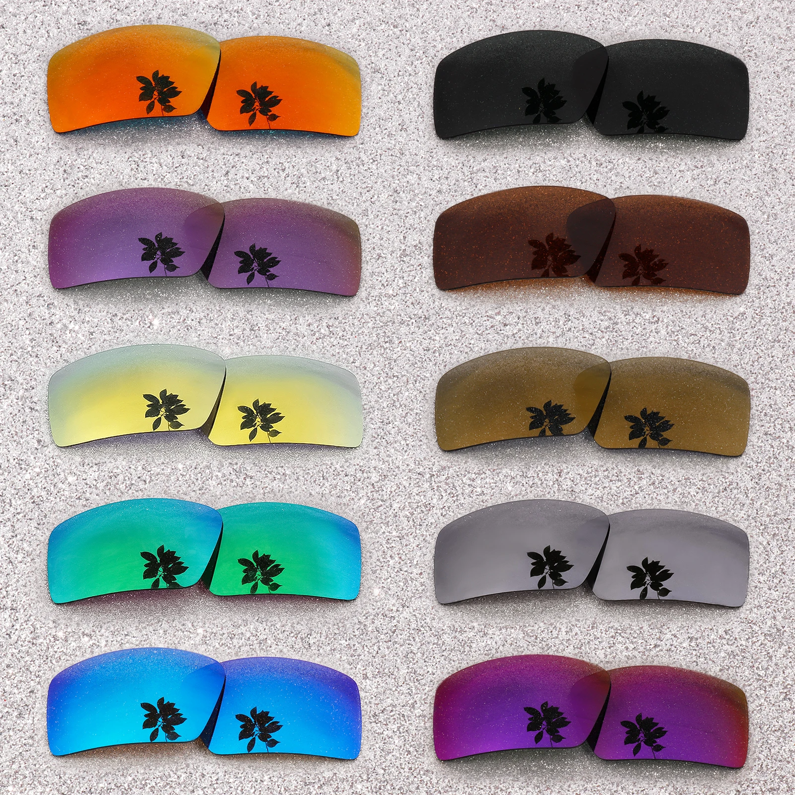 HDTAC Polarized Replacement Lenses For Oakley Eyepatch 2 Sunglasses