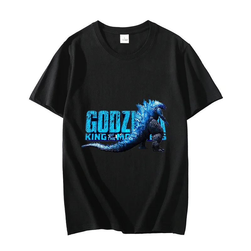 Godzilla Short Sleeve T-shirt Men Women Fashion Cotton T-Shirts