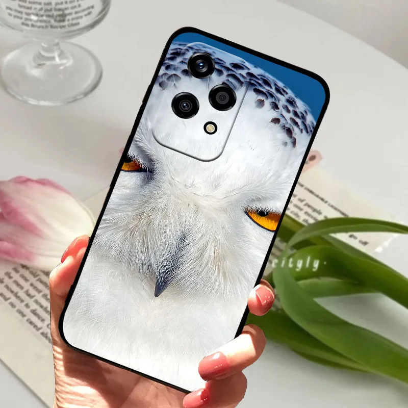 Shockproof Soft TPU Silicone Phone Case - Cartoon Matte Bumper Cover