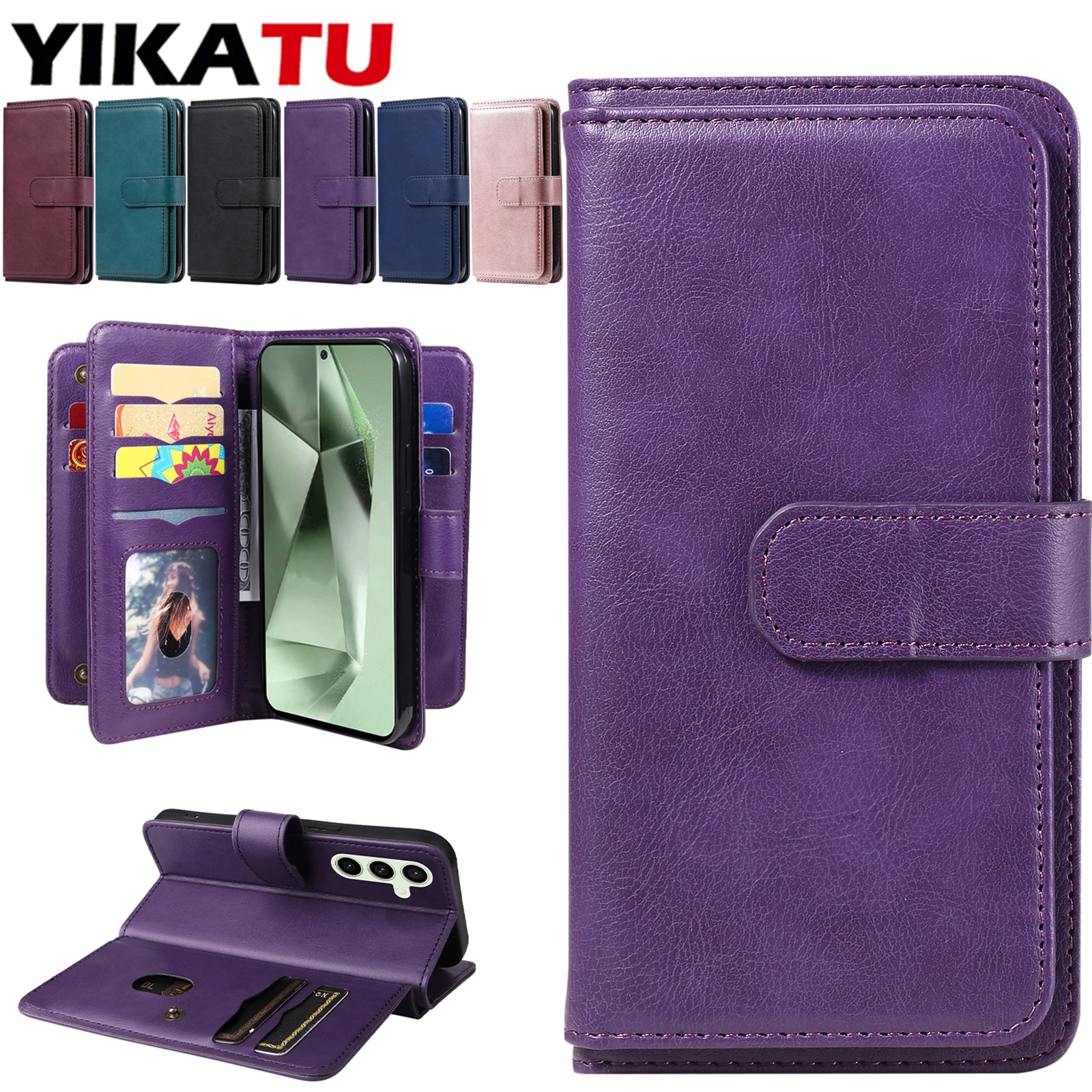 Universal Wallet Case for Select Samsung Galaxy Series
