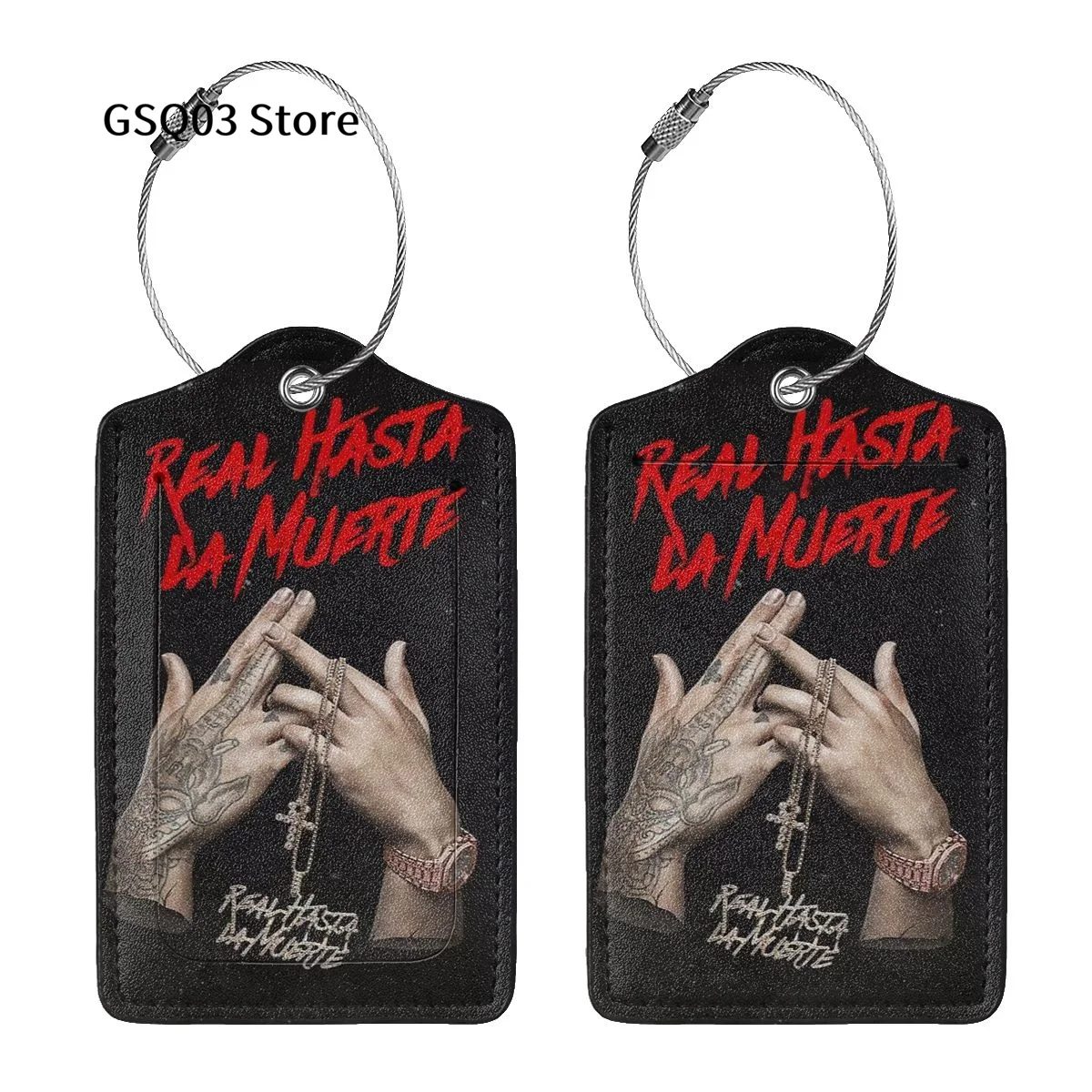 Рисунок 3 - Бирки для багажа Real Hasta La мертвые для чемоданов