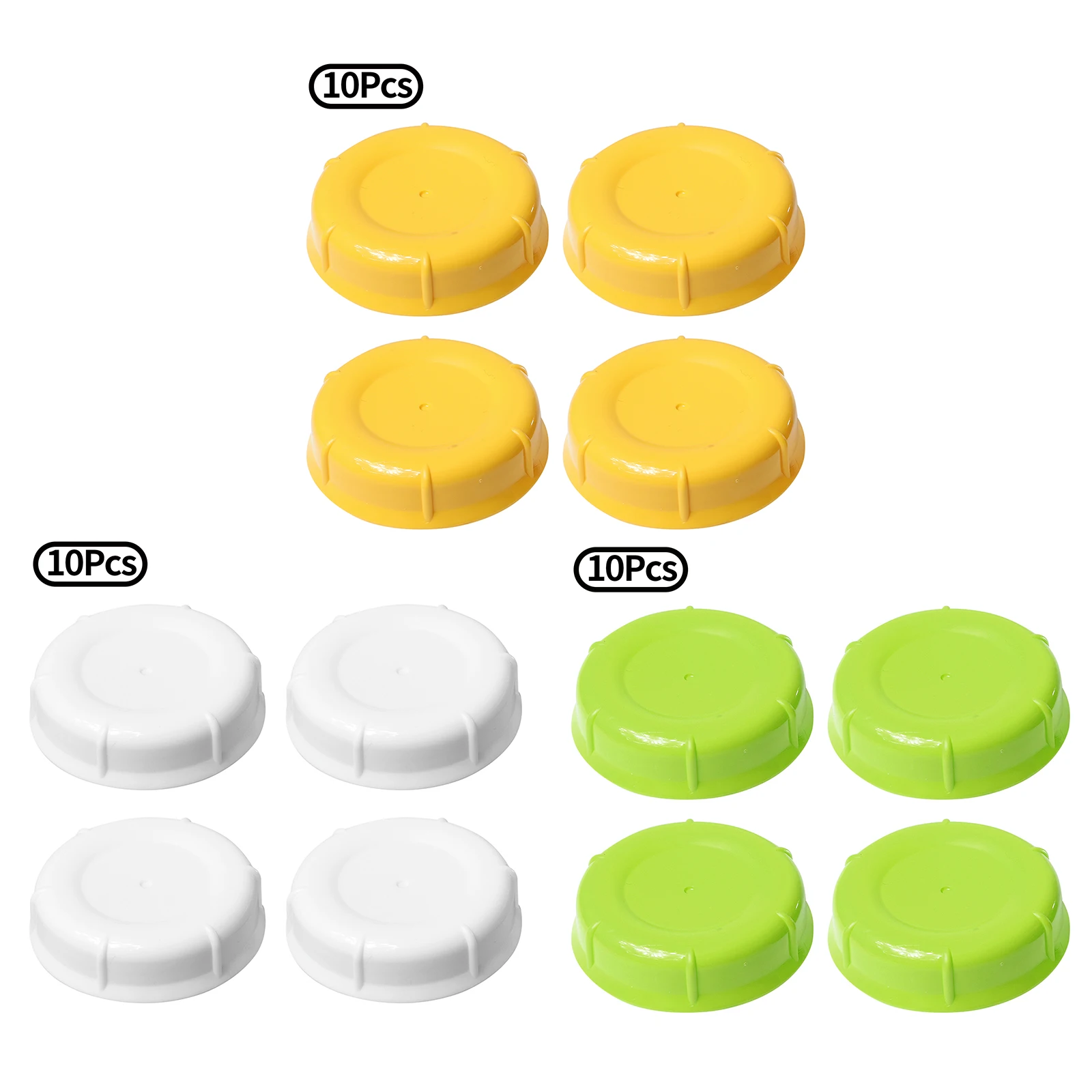 

10Pcs Plastic Replacement Caps Snapping-On Caps Lids for The Dairy Shoppe Wide Mouth Feeding Bottle Glass Milk Bottles