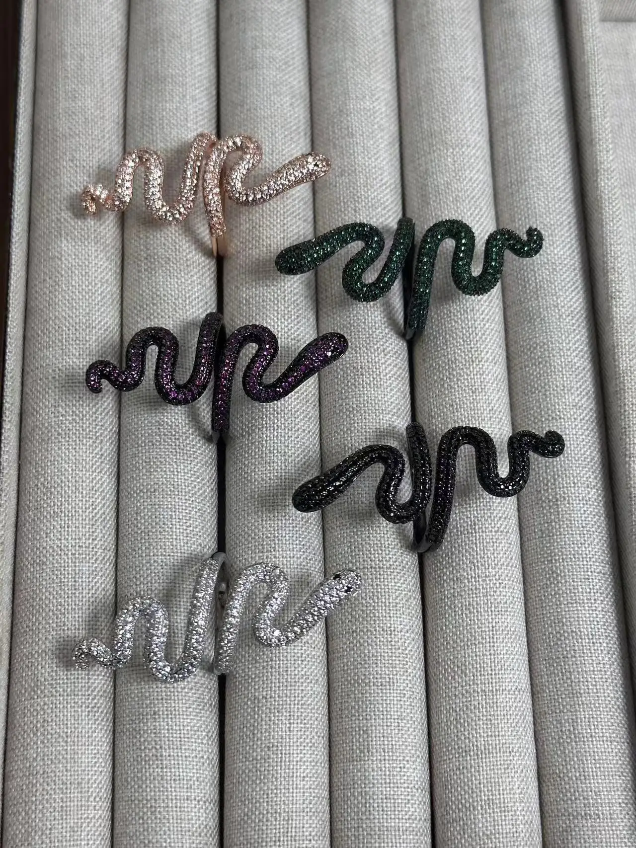 Mildew Taylor Swift Snake Ring Simple Original Design Luxury