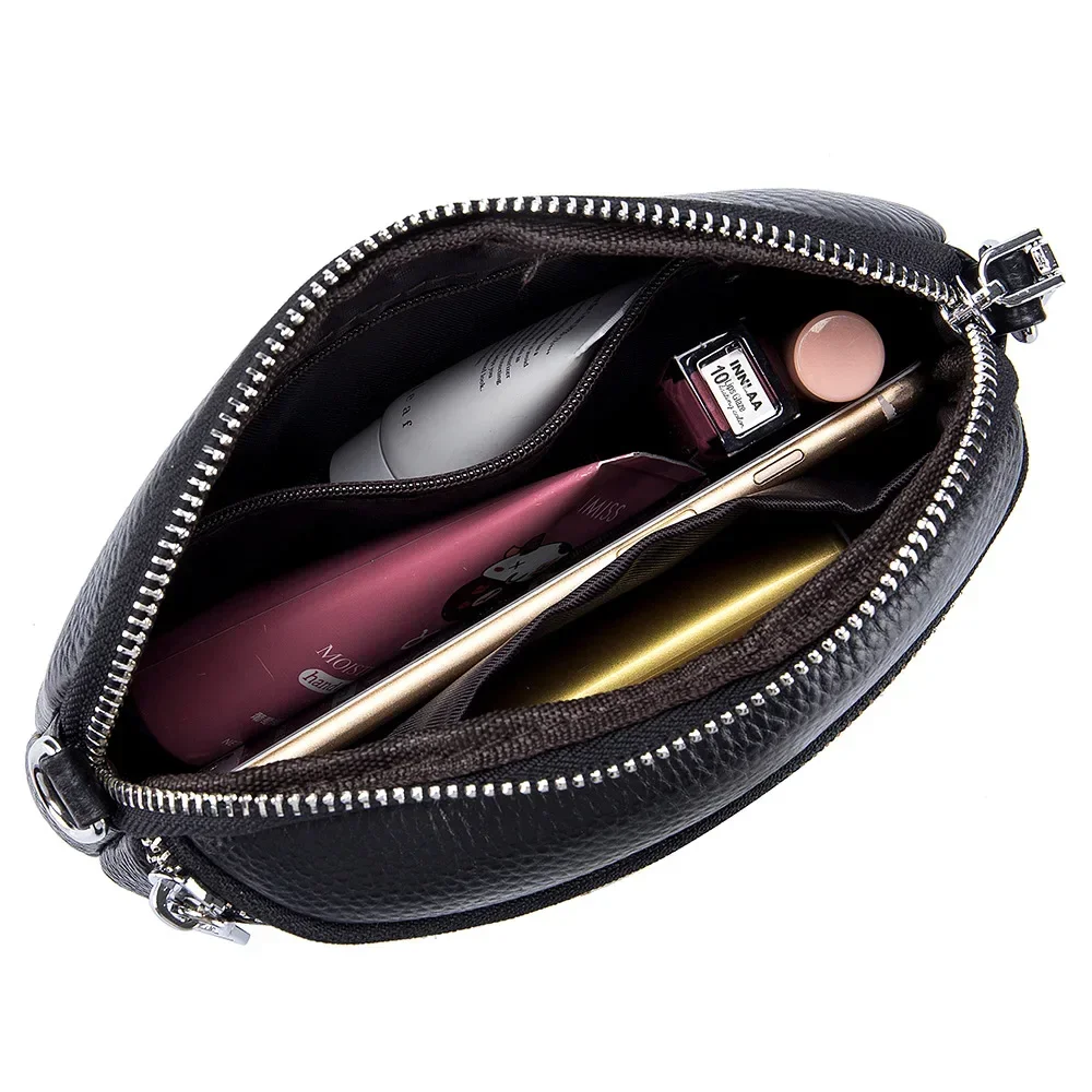 Genuine Leather Tote Bag High Quality Cowhide Ladies Handbags New Luxury Women Shoulder Bag Small Crossbody Bags for Women