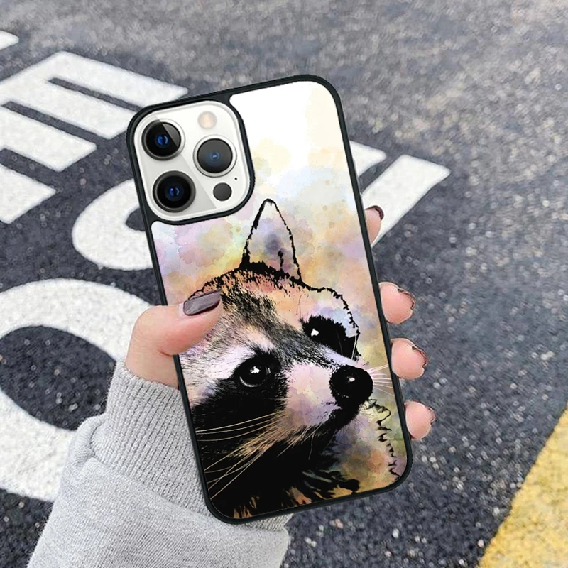Raccoon Design Phone Case - Premium Protective Cover