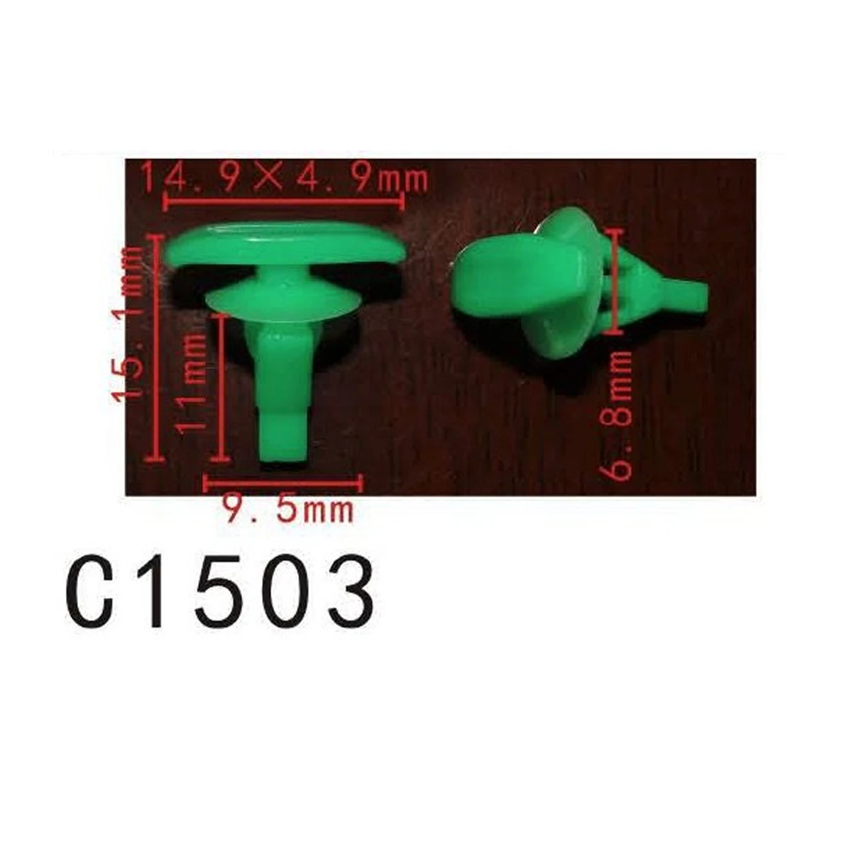 

100x OEM for Honda,Nissan 72311S5S003 8085089961 8085089919 Door weatherstrip Retainer Clip