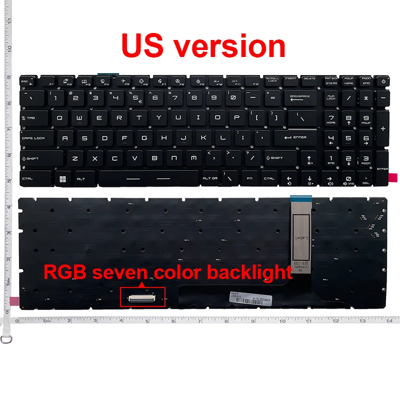 US NEW Laptop Keyboard For MSI GE76 Pro GP76 GS76 MS-17K3 17K4