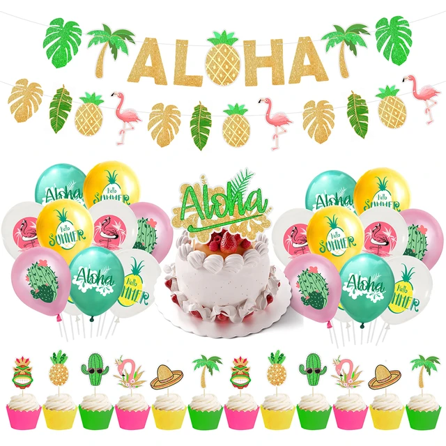 Decorations Flamingo Party Hawai  Event Party Flamingo Tropical - Diy Party  - Aliexpress