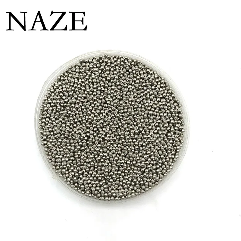

NAZE 50pcs 1-6mm GCR15 100Cr6 Solid Ball High Precision 1 2 3 4mm Bearing Ball Suitable for Linear Guide Ball Screw Ball Bearing