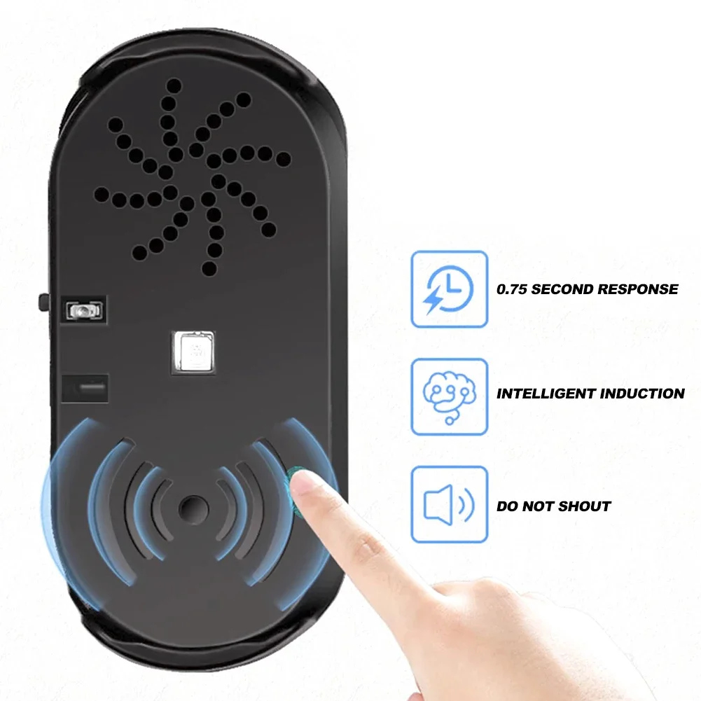Smart Car Door Opening Sensor Alarm Anti-Collision Device Voice Notifications Car Door Opening Sensor