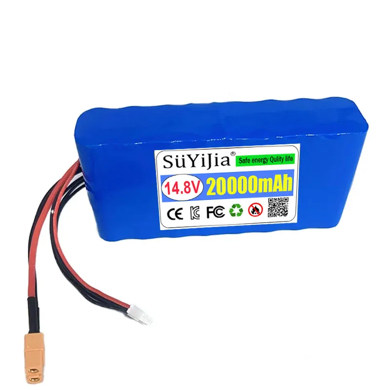 Batterie Drone 14,8V 20000mAh 4S4P XT60+5P Lithium-ion Rechargeable