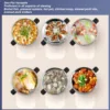 1.8L Pressure Cooker Healthy Versatile Scratch Resistance 1.8L Pressure Cooker High Hardness for Gas Stove for Pressed Oysters 4
