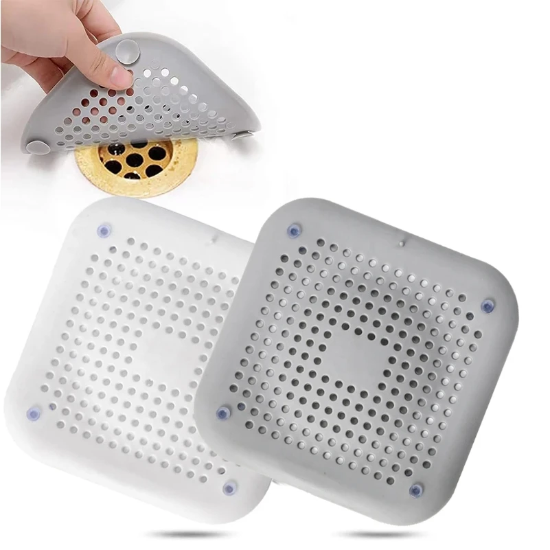 Drain Hair Catcher กรองอ่างล้างจาน Anti-blocking กรองอ่างอาบน้ําห้องอาบน้ําฝักบัวชั้นซิลิโคน Stopper ห้องครัวอุปกรณ์ห้องน้ํา 1