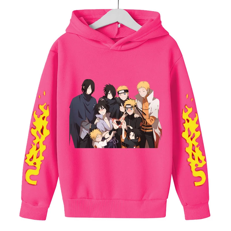 Japan Anime Clothes Narutos Hoodies 3D kids Sweatshirts Kakashi Orochimaru Sasuke Boys Clothing Toddler Baby Boy Clothes Hoodies new children's hoodies