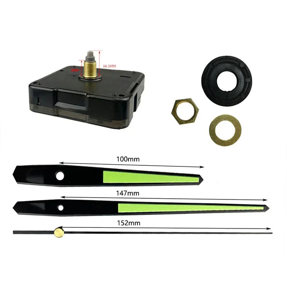 Movimento Al Quarzo Per Orologio Da Parete - Super Silenzioso, Ricambio Per Fai Da Te