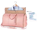 Pink yoga strap