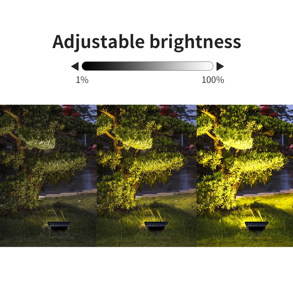 LED RGB 투광 조명 스마트 반사판 30W 50W 100W 방수 야외 스포트라이트 벽 조명 Tuya WIFI 제어 프로젝터 정원