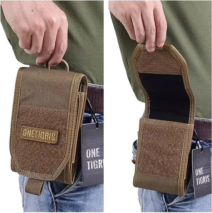 OneTigris MOLLE Tactical Hunting EDC Waist Bag Smartphone