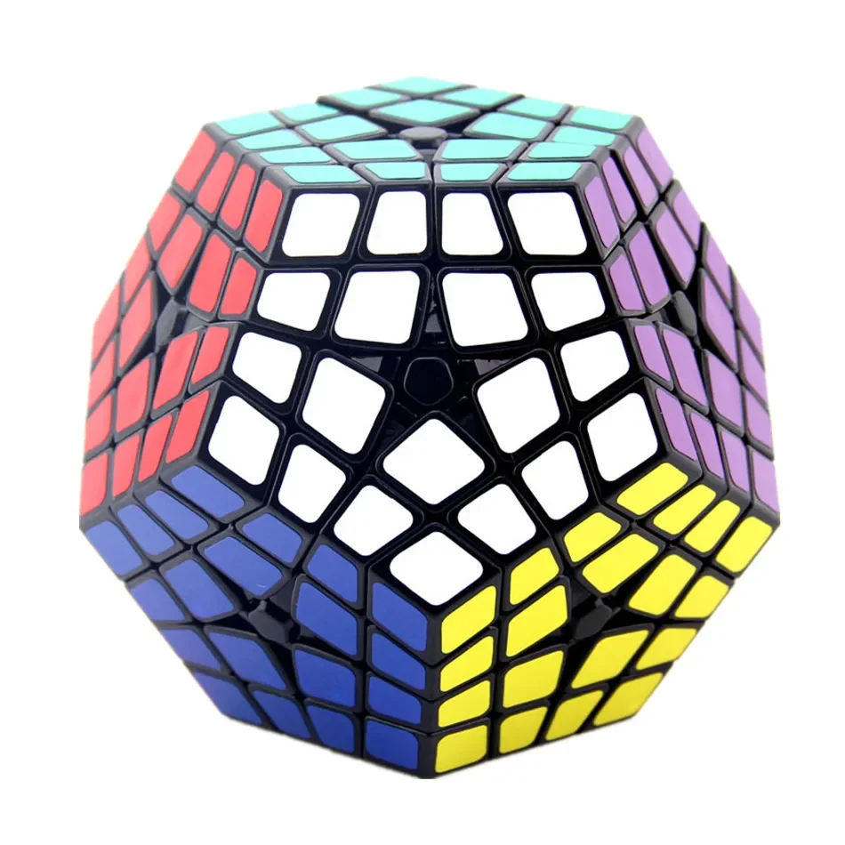 

Shengshou Megaminx Cube 4x4x4 Magic Cube Shengshou Master Kilominx 4x4 Professional Dodecahedron Cube Twist Puzzle Cube Toys