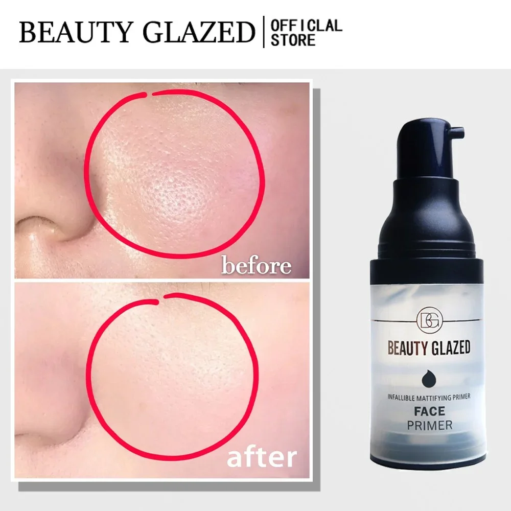 BEAUTY GLAZED Long-lasting Foundation Makeup Base Face Primer Facial Moisturizer Before Makeup