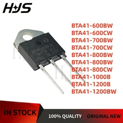High - Power Triac Set - Pack of 5 TO - 3P Components (BTA41 - 600BW)