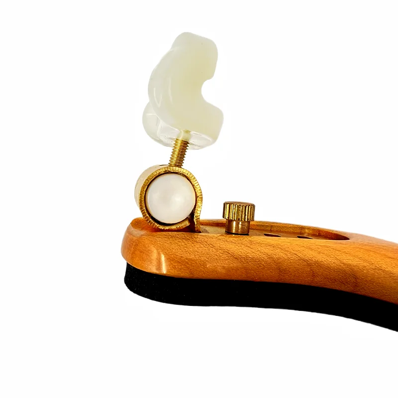 1pcs High quality adjustable 15''-16'' viola maple Shoulder Rest Support with Clean cloth ,viola Parts Accessories fittings