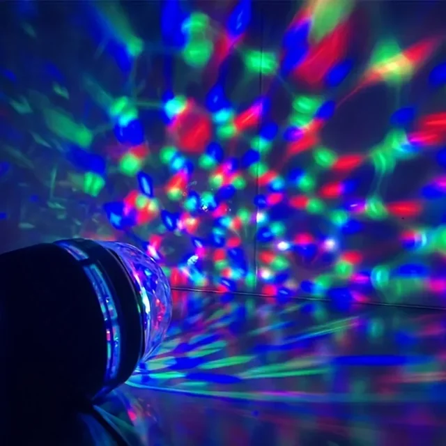 Projecteur LED de ciel étoilé, télécommande USB, projecteur rotatif aurore galaxie pour boule magique, décor d'ambiance de scène KTV 6