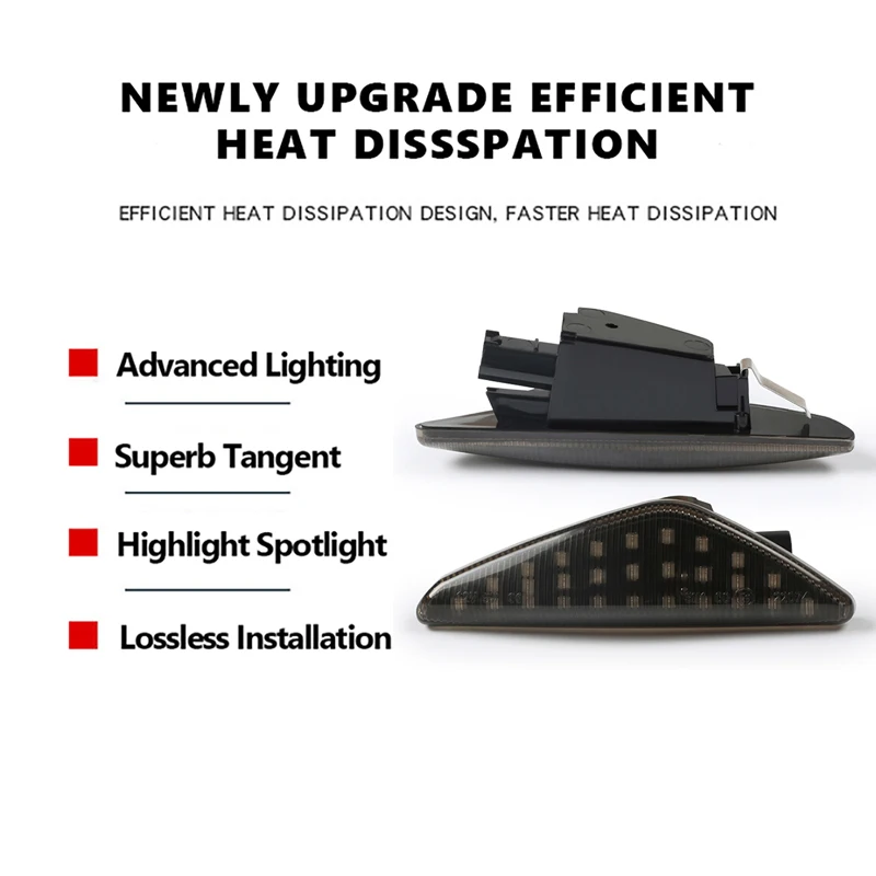 Canbus LED ���̳��� ���̵� ��Ŀ ����, ���� ���õ�, ������ ����, BMW X3 X5 X6 F25 E70 E71 E72 2010-2017 OEM 63137171007, 2 ��