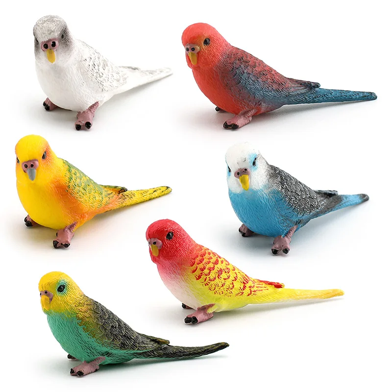 Parrot Toy Simulated Bird Children's Ornament
