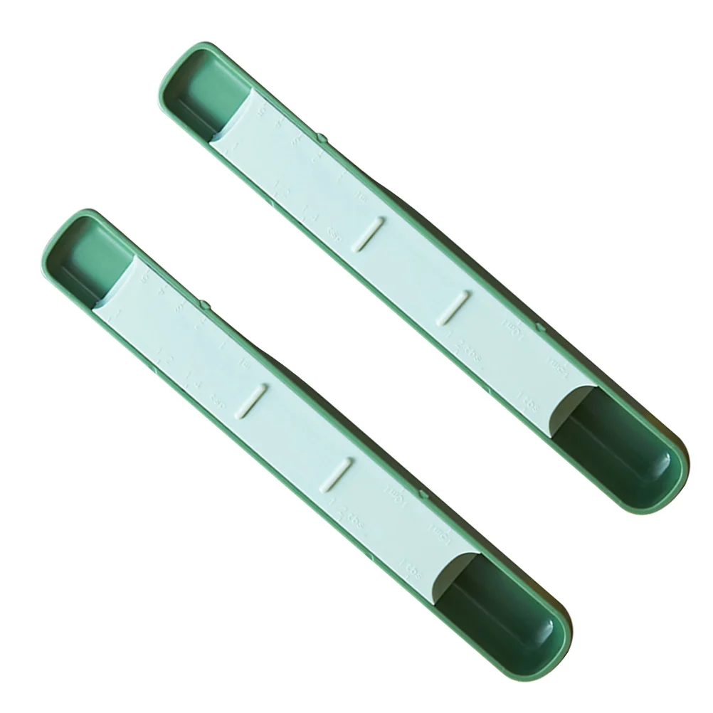 

2pcs Plastic Measuring Adjustable Measuring for Coffee Sugar