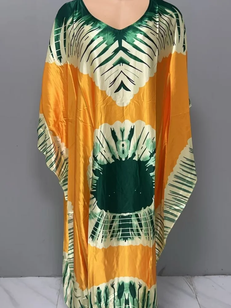 Wmstar Dress Women Wholesale New Printed Loose Comfortable Wide Spread Dress in Stock for Wholesale Fat Beauty Clothing 2025