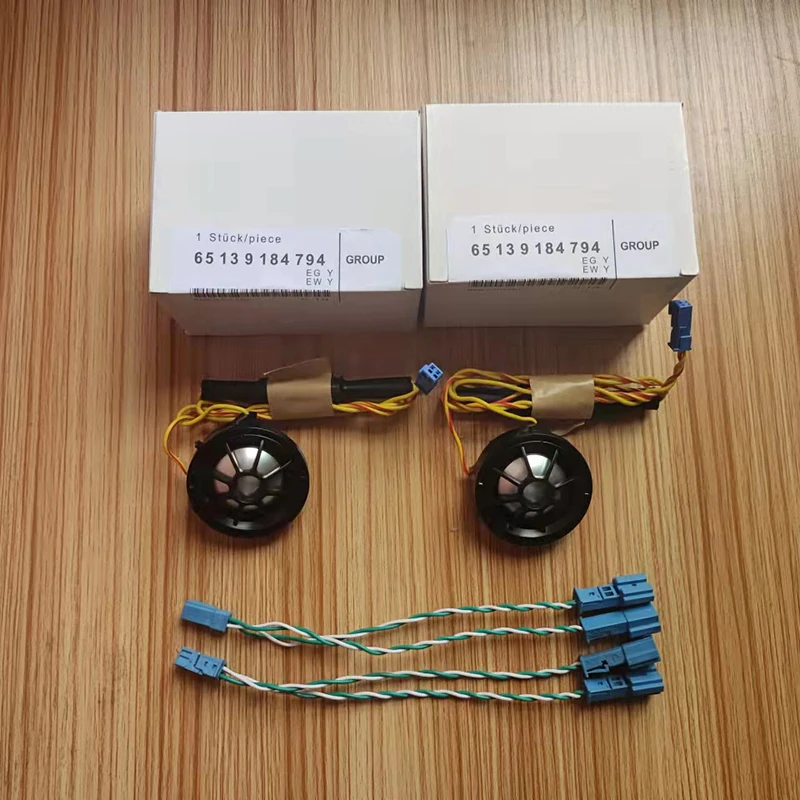 Front Rear Door Panel Tweeter With Cable For Bmw F10 F11 F15 F16 F20 F22 F25 F26 F30 F32 F34 F48 G20 G30 E60 E90 1 3 5 7 Series