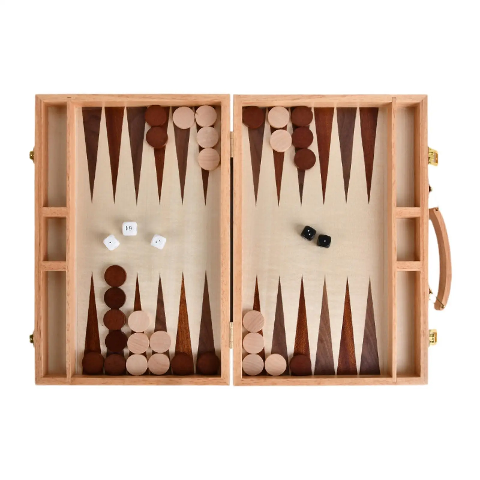 Travel Backgammon Set Family Games Tabletop Games Early Learning Classic Board Game Board Game for Adults Home Children Kids