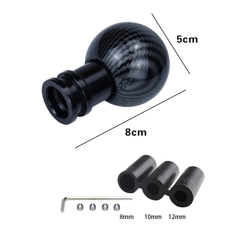 Metal Style Car Accessories car gear handle Interior Replacement Parts General Gear Shift Aluminum Lever Handle Knob