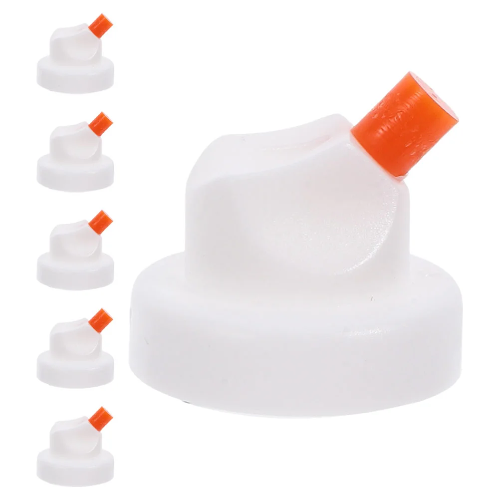 6pcs Replacement Aerosol Spray Caps Precision Spray Paint Nozzles Paint Caps Plastic Nozzles for Graffit