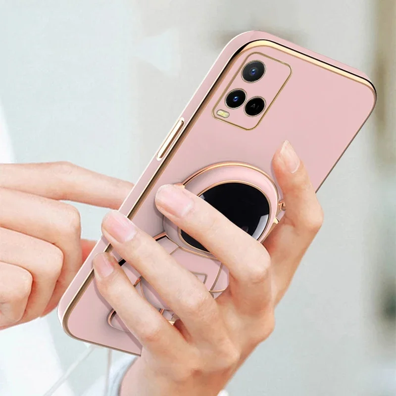 Pouzdro s držákem astronauta pro vivo V21 Y31 Y20 Y20S Y21 Y22 Y22S Y35 Y51 Y73 Y76 V20 V20SE V23 V25 V27E V29E_voghion.com