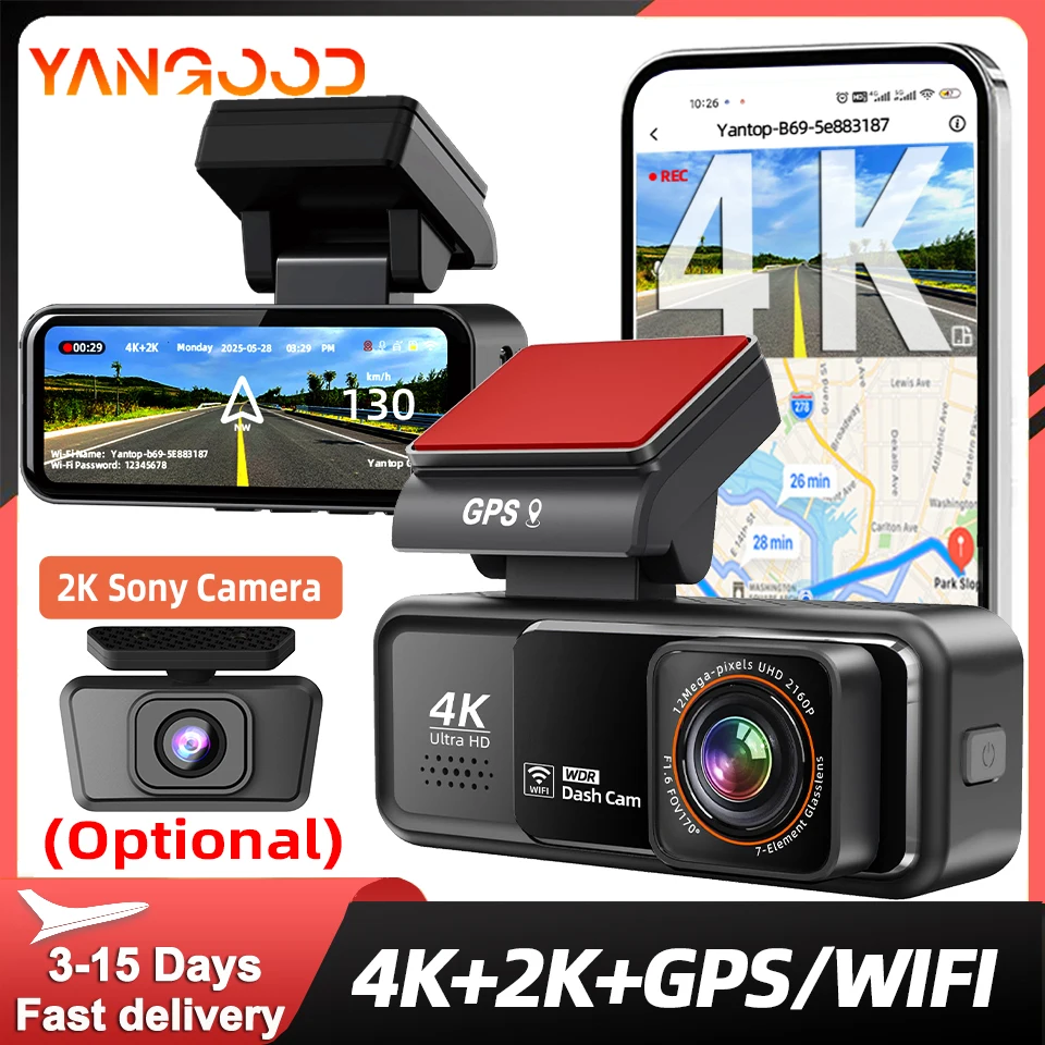 4K Dual Dashcam 1