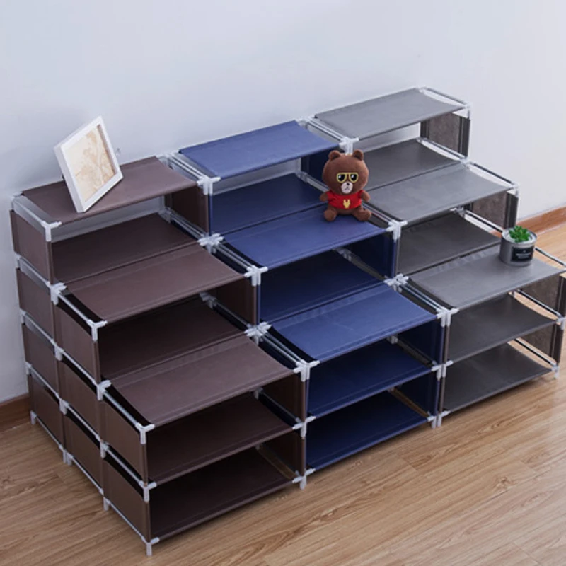1 Multi-layer Shoe Rack Multi-layer Dust-Proof Shoe Rack Storage and Organization Easy to Assemble Space Saving Design